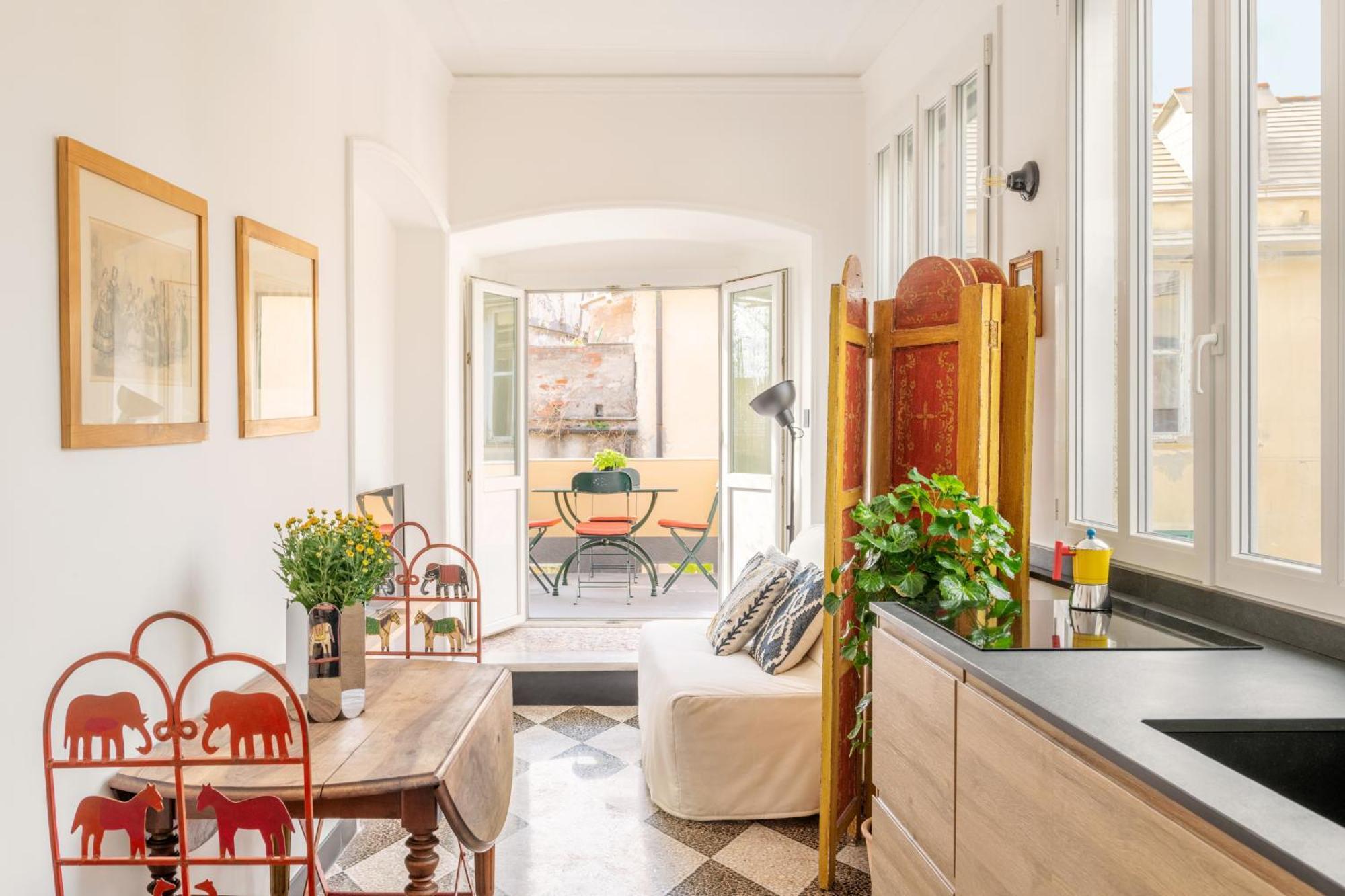 Cosy Apartment With Terrace Genoa Exterior photo